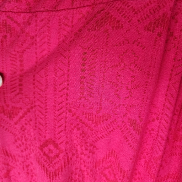 Athleta Red Aztec Racerback Maxi Dress Size Small - Picture 8 of 10